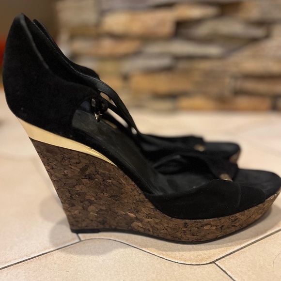 Preowned GUCCI wedges size 40 - Picture 2 of 4